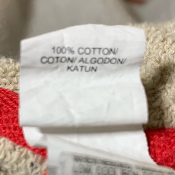 Lucky Lotus Lucky Brand 100% Cotton Open Front Antik Batik Jacket Sz M - Picture 8 of 9